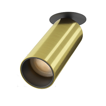 Потолочный светильник LED 12Вт Латунь IP20 Ceiling & Wall C053CL-L12W3K-W-BS Technical Maytoni