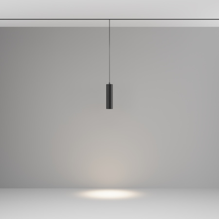 Трековый подвесной светильник LED 12Вт Черный IP20 Magnetic track system Exility TR041-2-12W4K-B Technical Maytoni