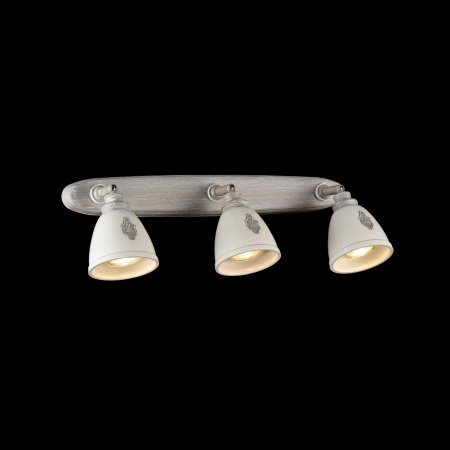 Светильник спот 3*GU10 35Вт Серый IP20 Agnes SP289-CW-03-BG Maytoni