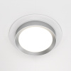 Встраиваемый светильник 1*GX53 15Вт Белый с Серебром IP20 Downlight DL086-GX53-RD-WS Technical Maytoni