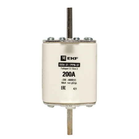 Плавкая вставка ППН-37 400/200А габарит 2 PROxima EKF