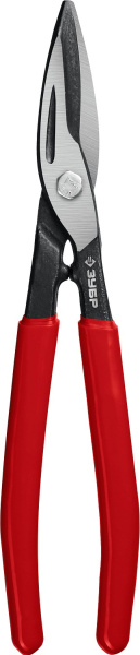 Прямые 250 мм ножницы по металлу, длина режущей кромки 55 мм (B) ЗУБР