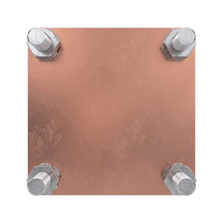 Соединитель пруток-полоса, 80х80 мм, медь DKC