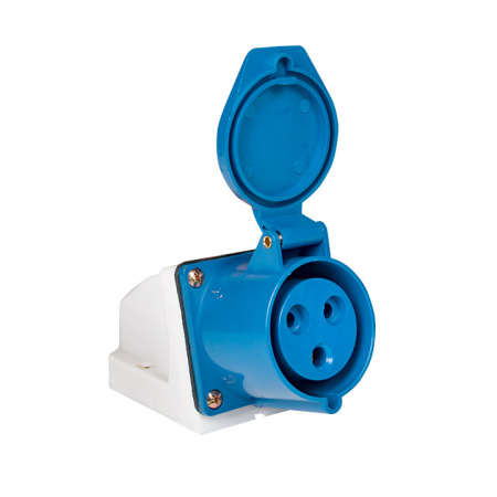 Розетка стационарная наружная 113 2Р+РЕ 16А 220В IP44 PROxima EKF