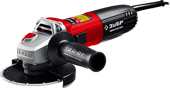 УШМ, УШМ-125-1105 эт, с регулировкой оборотов, 125 мм, 1100 Вт ЗУБР