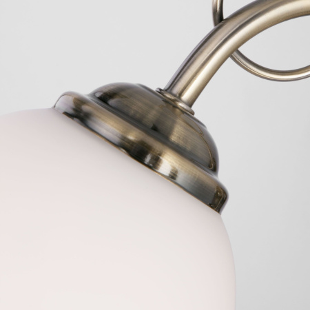 Бра с плафоном 1*E27 60Вт античная бронза IP20 Stefanie (30107/1 античная бронза) Eurosvet