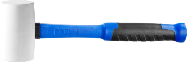 Белая резиновая киянка Профессионал 680 г ЗУБР