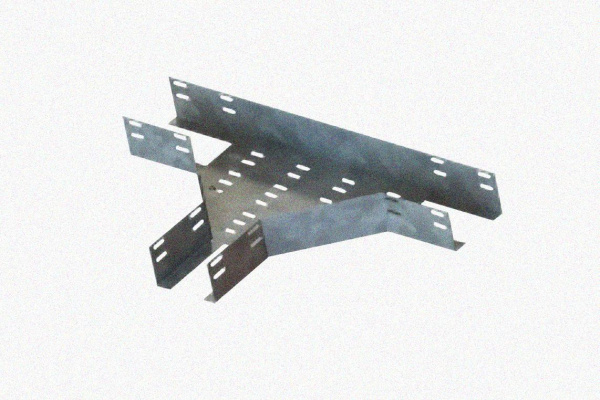 Лоток тройниковый перфорированный ОТ 150х50 УТ1,5, оцинкованный лист S1,5