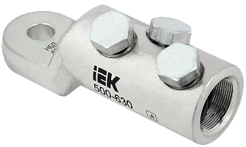 Наконечник болтовой луженый НБЛ 500-630-16/3 35кВ IEK