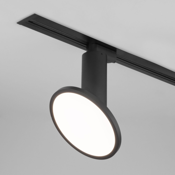 Трековый светодиодный светильник для однофазного шинопровода 12Вт 4200К черный IP20 Brain (a047378) Elektrostandard