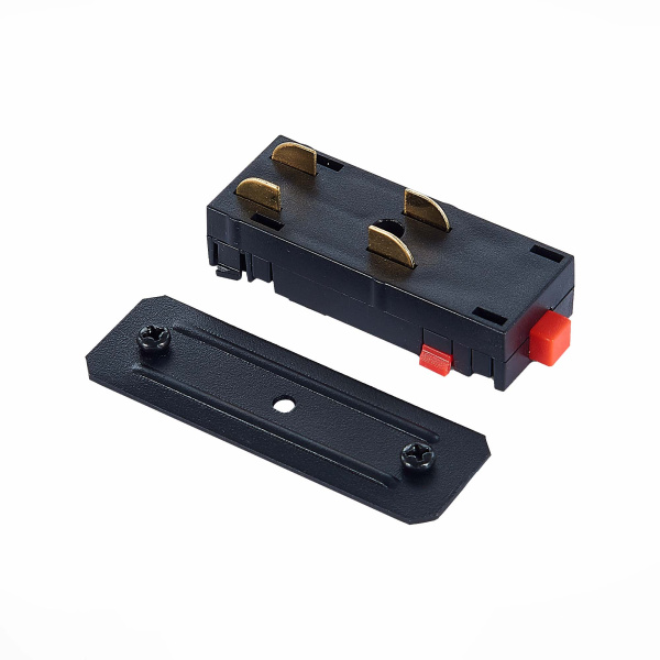 Коннектор прямой SKYLINE 220 Черный ST015.422.10 ST LUCE