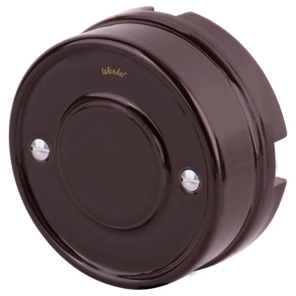 Распределительная коробка (коричневый) Ретро ОУ IP20 Werkel