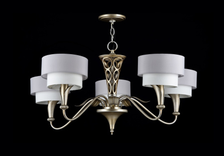 Люстра 5*E14 40Вт Серебро Антик IP20 Lillian H311-05-G Maytoni