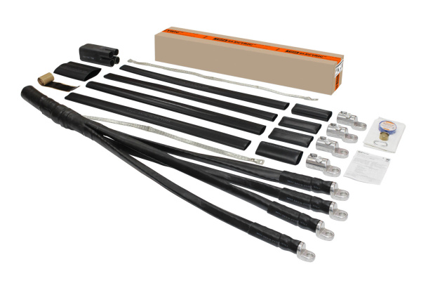 Муфта кабельная термоусаживаемая концевая, внутренней и наружной установки, 150-240 кв.мм, 1кВ, ПВХ/