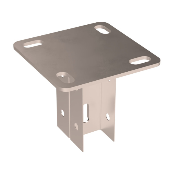 Опора для П-образного профиля двойная INOX (AISI 409) ОПД-45х30 Промрукав