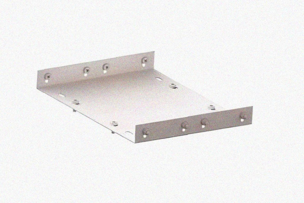 Соединитель лотковый замковый СЛЗ-100х50х1,5 УТ1,5, горячее цинкование, S1,5