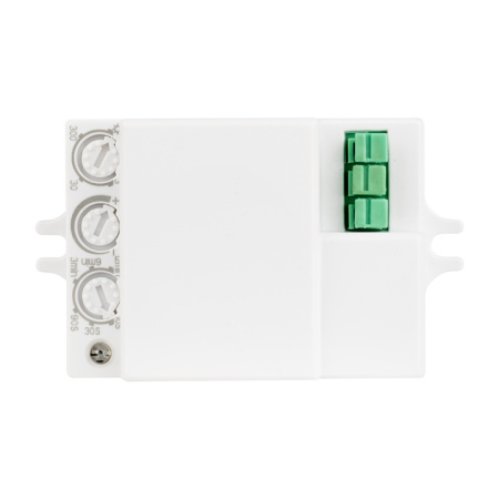 Микроволновый датчик движения белый 1200Вт 360гр, до 20м IP20 MW-706 EKF