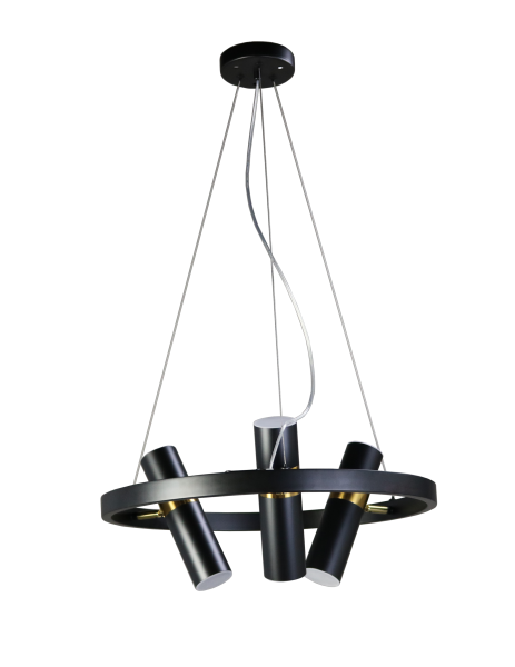 Светильник подвесной TWEENY ZRS.1828.50 36Вт GU10 IP20 Чёрный Zortes