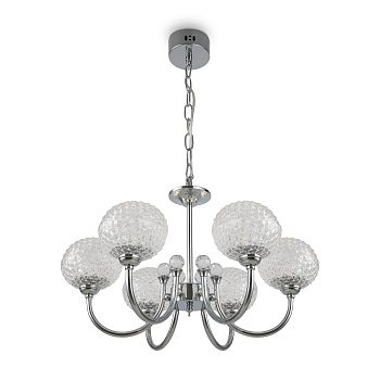 Люстра LED 32Вт Хром IP20 Degni FR6026PL-06CH Freya