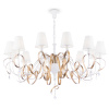 Люстра 12*E14 40Вт Белый с Золотом IP20 Intreccio ARM010-12-W Maytoni
