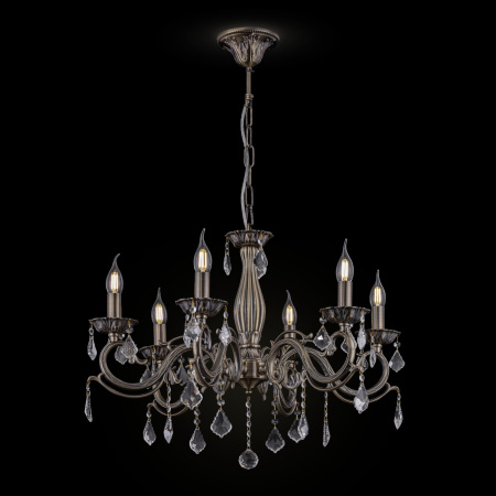 Люстра 6*E14 60Вт Бронза Антик IP20 Bronze RC245-PL-06-R Maytoni