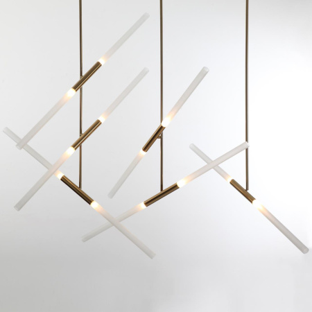 Потолочный св-к IP20 G9 4*40W SOHO золото ODEON LIGHT