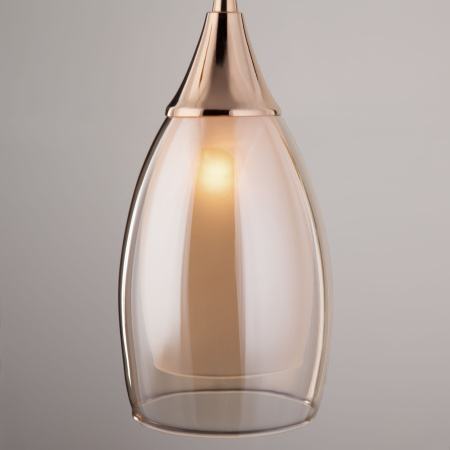 Подвесной светильник с плафоном 1*E14 15Вт золотой IP20 Cosmic (50085/1 золото) Eurosvet