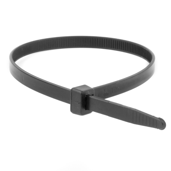 Хомут P6.6 стандартный, черный, 4,8x360 DKC