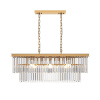 Подвесной светильник 8*E14 40Вт Латунь IP20 Revero MOD085PL-08BS Maytoni