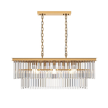 Подвесной светильник 8*E14 40Вт Латунь IP20 Revero MOD085PL-08BS Maytoni