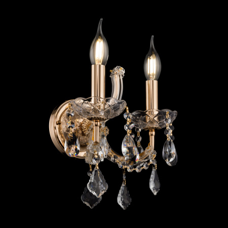 Бра 2*E14 40Вт Золото IP20 Erna DIA880-WL-02-G Maytoni