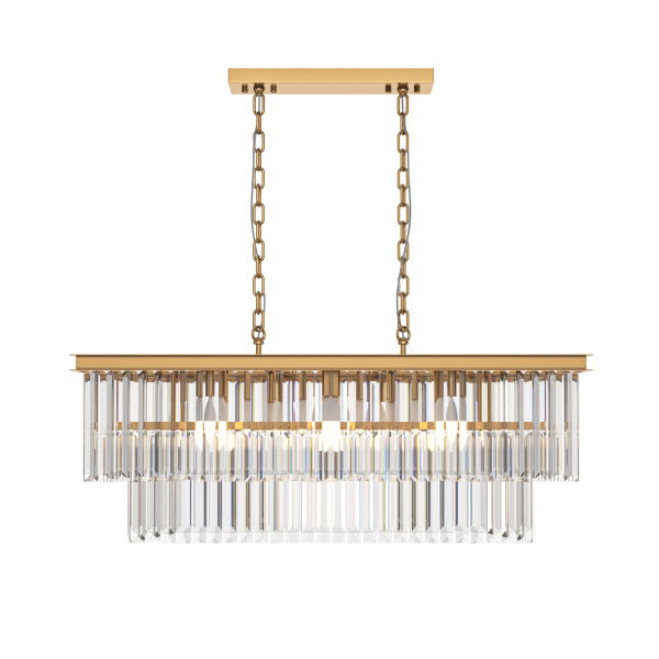 Подвесной светильник 8*E14 40Вт Латунь IP20 Revero MOD085PL-08BS Maytoni