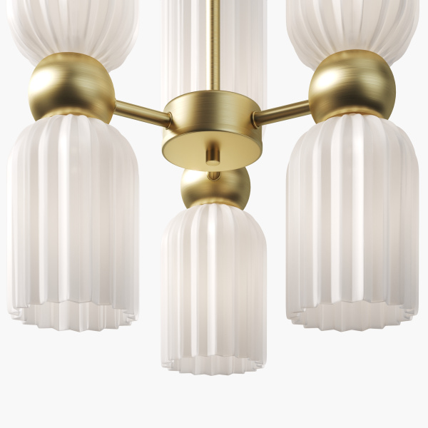 Подвесной светильник 6*E14 40Вт Золото IP20 Antic MOD302PL-06W Maytoni