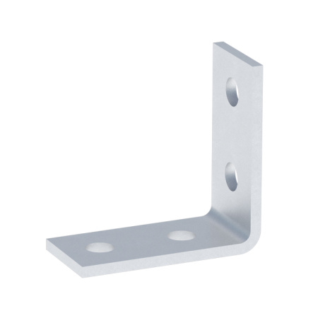 STRUT-пластина угловая 90гр, 4 отверстия HDZ EKF