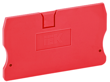 Заглушка для КПИ 2в-1,5/2,5 красная IEK