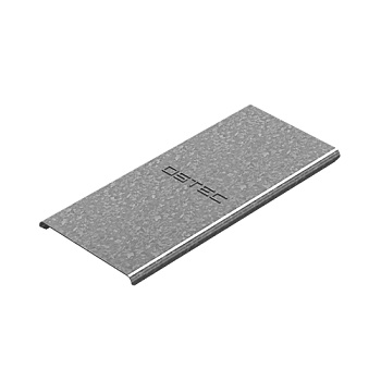 Крышка к ответвителю Т-образному вертикальному к лотку 150х50, толщ. 1,0 мм, Сендзимир цинк Ostec