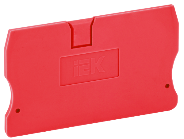 Заглушка для КПИ 2в-1,5/2,5 красная IEK