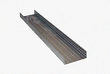 Лоток перфорированный ЛМ 200х50х3000 УТ1,5, оцинкованный лист S1,0