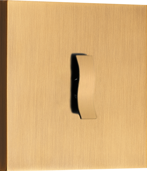 Donel N96 выключателя звонкового типа на 1 тумблер, клавиша Wave, 10AX 250V, Латунь, серия DT