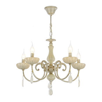 Люстра 5*E14 60Вт Матовое Золото IP20 Amalia FR2868-PL-05-WG Freya