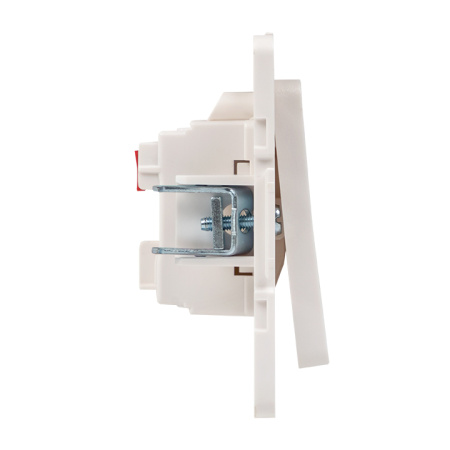 Стокгольм Механизм Выключателя 1-кл, проходного 10А белый EKF