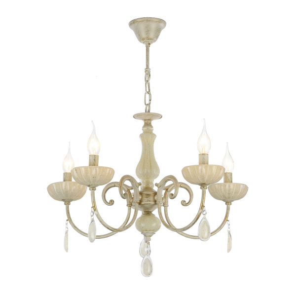 Люстра 5*E14 60Вт Матовое Золото IP20 Amalia FR2868-PL-05-WG Freya