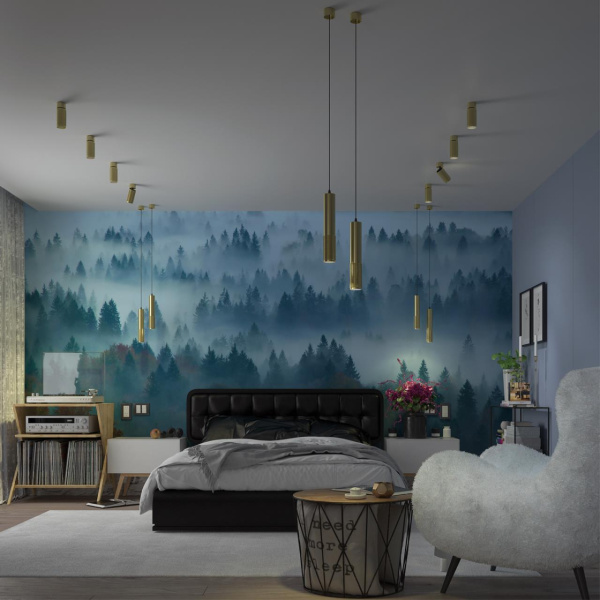 Св-к накл.,провод 2м IP20 GU10 50W 220V MAIS золото NOVOTECH