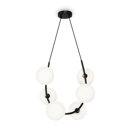 Люстра 6*G9 25Вт Черный IP20 Perlina FR4005PL-06B2 Freya