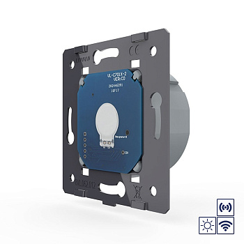 Сенсорный импульсный радиоуправляемый выключатель 1 клавиша (механизм) Livolo