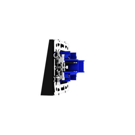 Вывод кабеля Voltum S70, (черный матовый)