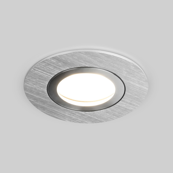 Встраиваемый точечный светильник 1*G5.3 хром IP20 (a057003) Elektrostandard