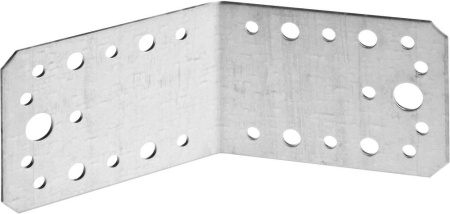 Уголок крепежный 135град, 65х90х90 х 2мм, 20шт, ЗУБР