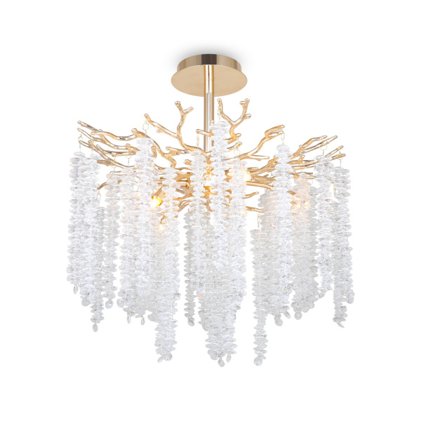 Потолочный светильник 6*G9 40Вт Золото IP20 Mineral FR1010CL-06G Freya