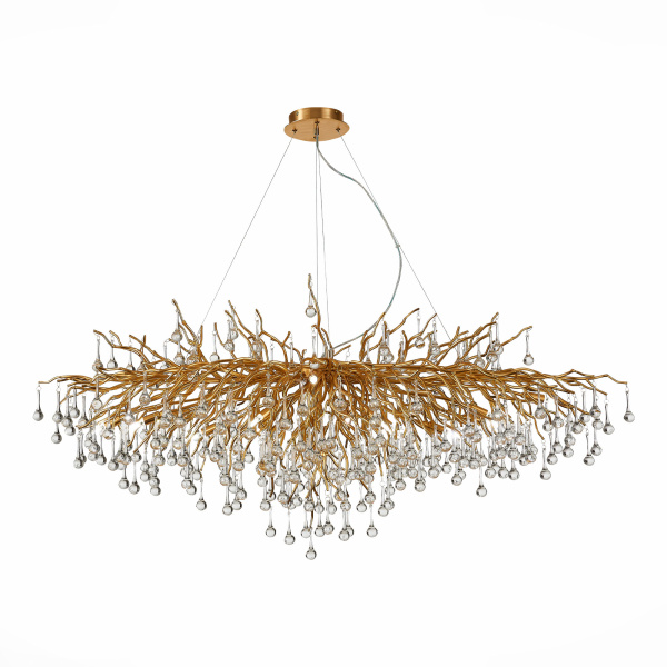 Люстра подвесная Золотистый/Золотистый G9 15*5Вт SL1651.203.15 ST LUCE